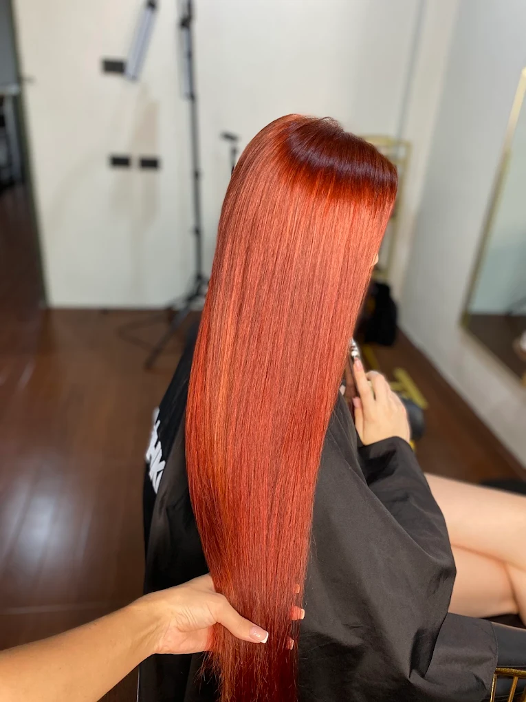 Hair color in koh samui