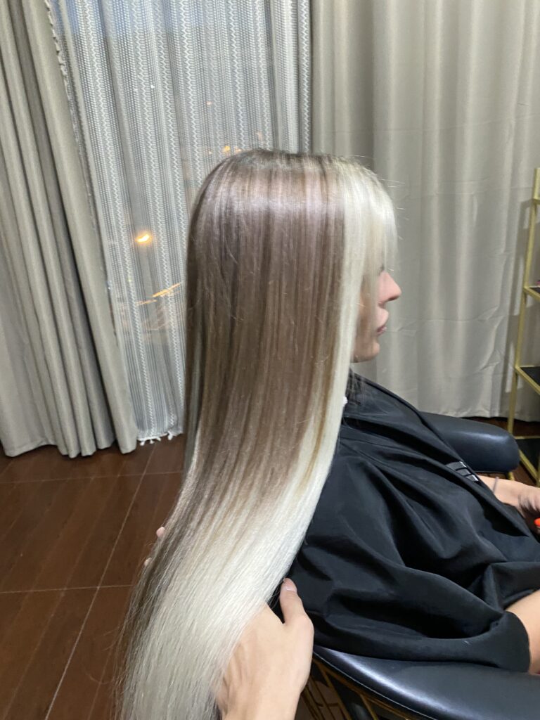 hair color in koh samui client testimonial